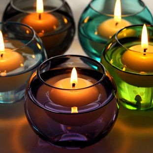 美璃小燈籠 浮水玻璃燭臺，點亮歐式浪漫